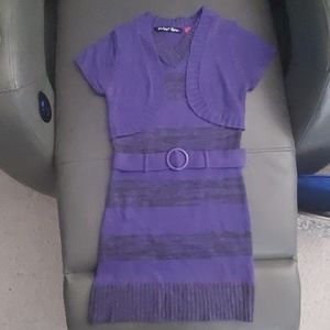 Girls Planet Gold Dress size 10-12